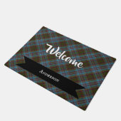 Anderson Clan Tartan Pset Pattern Schots Deurmat (Schuin)