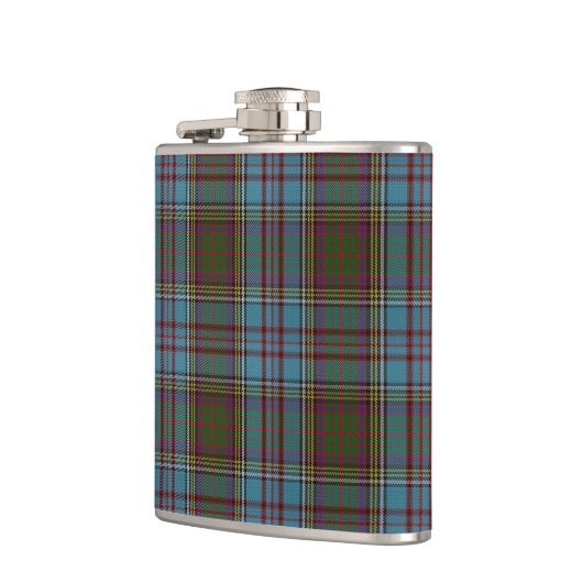 Anderson Clan Tartan Pset Pattern Schots Heupfles (Links)