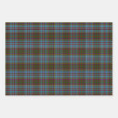 Anderson Clan Tartan Pset Pattern Schots Inpakpapier Vel (Voorkant 2)