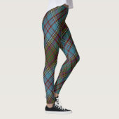 Anderson Clan Tartan Pset Pattern Schots Leggings (Rechts)