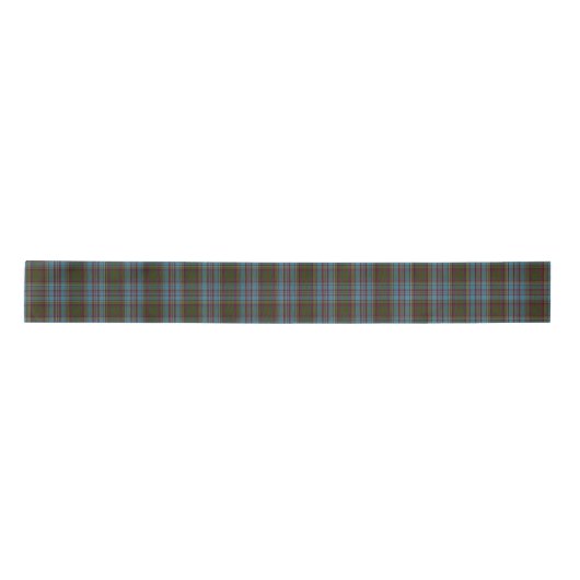 Anderson Clan Tartan Pset Pattern Schots Satijnen Lint (Voorkant)