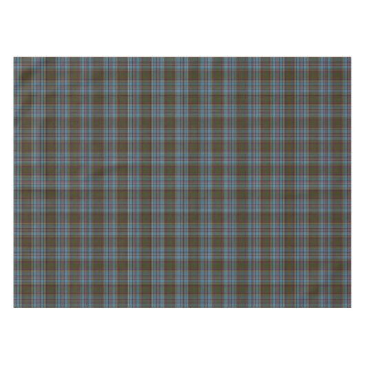 Anderson Clan Tartan Pset Pattern Schots Tafelkleed (Voorkant (Horizontaal))