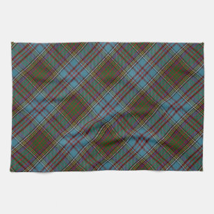 Anderson Clan Tartan Pset Pattern Schots Theedoek