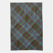 Anderson Clan Tartan Pset Pattern Schots Theedoek (Verticaal)