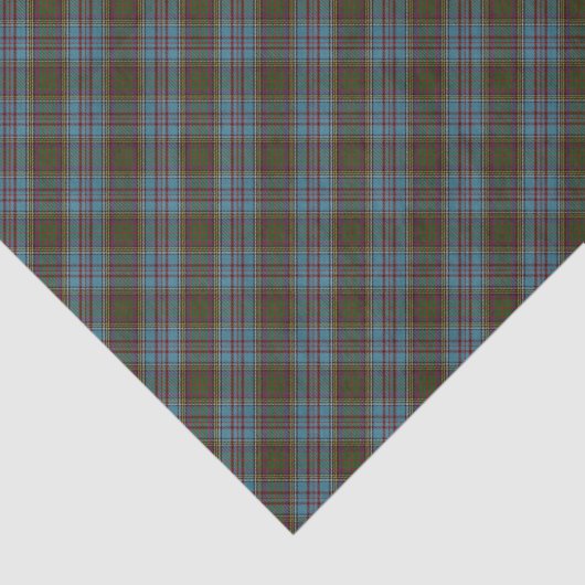 Anderson Clan Tartan Pset Pattern Schots Tissuepapier (Detail)