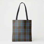 Anderson Clan Tartan Pset Pattern Schots Tote Bag (Voorkant)