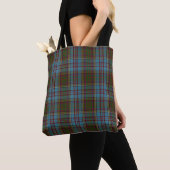 Anderson Clan Tartan Pset Pattern Schots Tote Bag (Dichtbij)