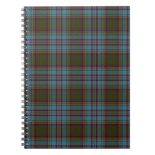 Anderson Clan Tartan – Schots geruit schrift Notitieboek