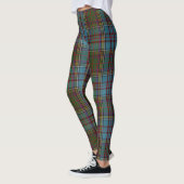 Anderson Clan Tartan Schotse ruitpatroon Leggings (Links)