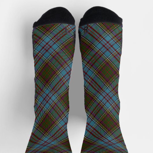 Anderson Clan Tartan Schotse ruitpatroon Sokken (Top)