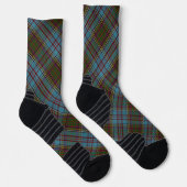 Anderson Clan Tartan Schotse ruitpatroon Sokken (Rechts)