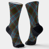 Anderson Clan Tartan Schotse ruitpatroon Sokken (Gebogen)