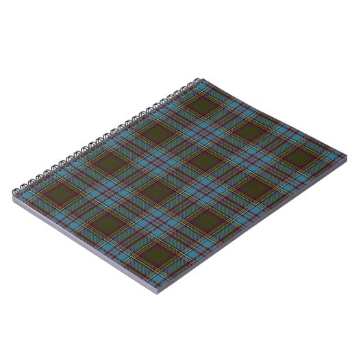 Anderson Clan Tartan – Scottish Plaid Notebook Notitieboek (Linkerzijde)