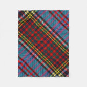 Anderson Clan Tartan Small Fleece Blanket (Voorkant)