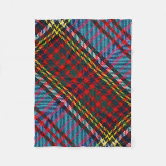 Anderson Clan Tartan Small Fleece Blanket Deken