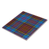 Anderson Clan Tartan Tegeltje (Zijkant)