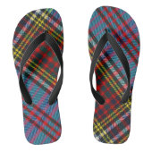 Anderson Clan Tartan Volwassen Teenslippers, Brede Teenslippers (Voetbed)