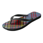 Anderson Clan Tartan Volwassen Teenslippers, Brede Teenslippers (Schuin)