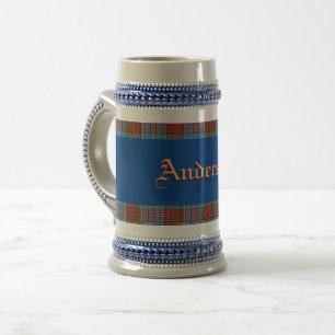 Anderson Crest W/Anderson Tartan    Bierpul