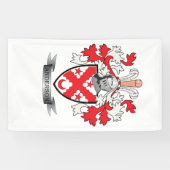 Anderson Family Crest Coat of Arms Spandoek (Horizontaal)