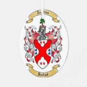 Anderson Family Crest* Keramisch Ornament (Voorkant links)