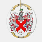 Anderson Family Crest* Keramisch Ornament (Links)