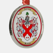 Anderson Family Crest* Metalen Ornament (Rechts)
