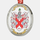 Anderson Family Crest* Metalen Ornament (Links)