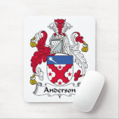 Anderson Family Crest Muismat (Met muis)