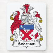 Anderson Family Crest Muismat (Voorkant)