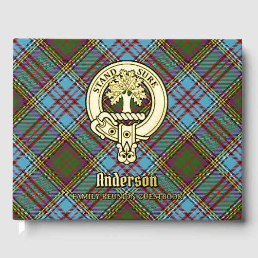 Anderson Family Reunion Gastenboek (Voorkant)