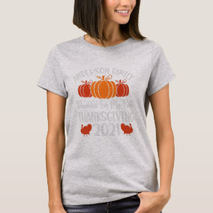 Anderson Family Thanksgiving 2021 Reunion T-shirt