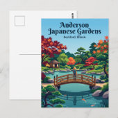 Anderson Japanse Tuinen VS Briefkaart (Voorkant / Achterkant)