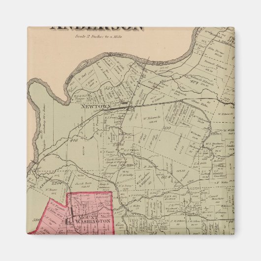 Anderson, Ohio Magneet (Voorkant)