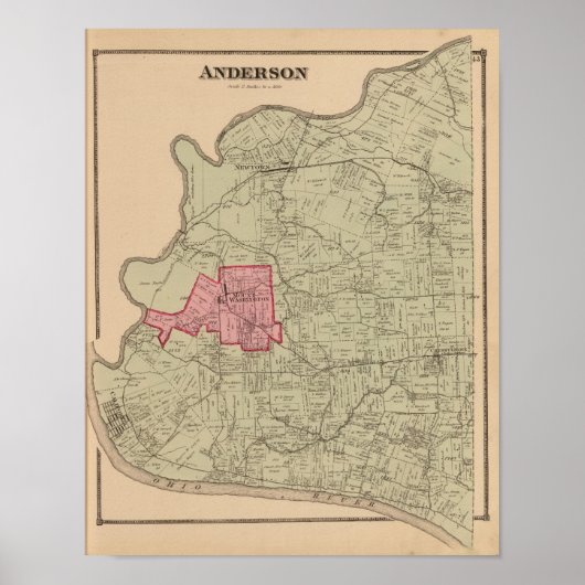Anderson, Ohio Poster (Voorkant)
