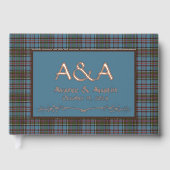 Anderson Oude Originele Schotse Tartan Gastenboek (Voorkant)