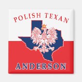 Anderson Polish Texan Magnet (Voorkant)