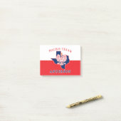 Anderson Polish Texan Post merkt op Post-it® Notes (Op bureau)