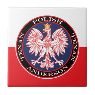 Anderson Round Poland Texan Tegeltje
