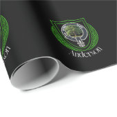 Anderson Schotse Clan Crest Cadeaupapier (Rol Hoek)
