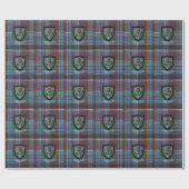 Anderson Schotse Clan Tartan en Crest Cadeaupapier (Vlak)