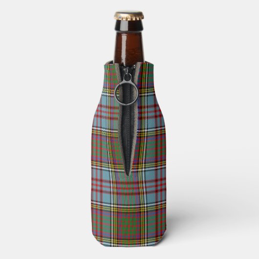 Anderson Schotse Clan Tartan Plaid Patroon Flesjeskoeler (Fles Achterkant)