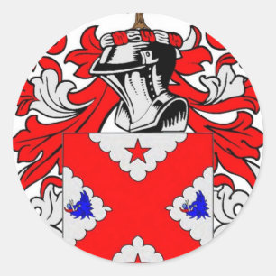 Anderson (Schotse) wapenschild Ronde Sticker