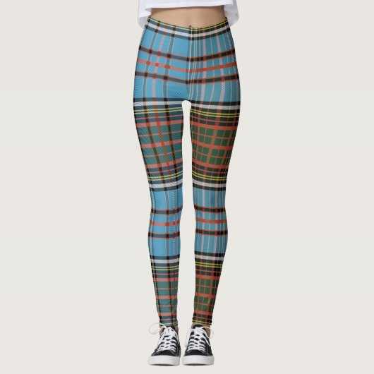 Anderson Scottish Clan Tartan Pset Leggings (Voorkant)