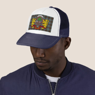 Anderson Scottish Tartan & Badge Trucker Hat Pet