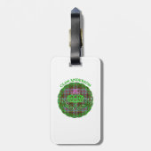 Anderson Scottish Tartan Celtic Thistle Bagagelabel (Achterkant verticaal)