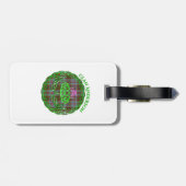 Anderson Scottish Tartan Celtic Thistle Bagagelabel (Achterkant horizontaal)
