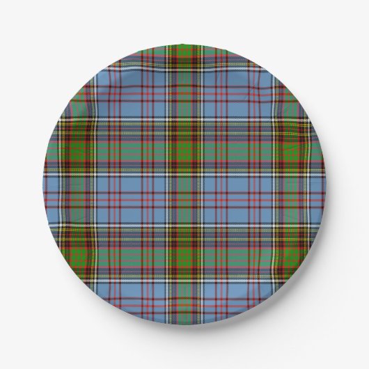 Anderson Scottish Tartan Papieren Bordje (Voorkant)