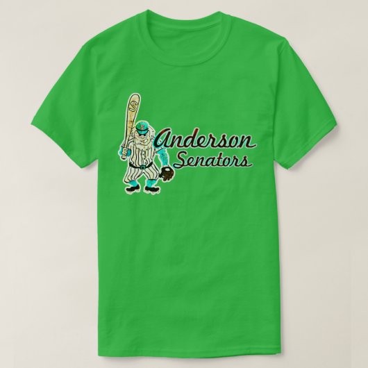 Anderson Senators Honkbal T-shirt (Design voorkant)