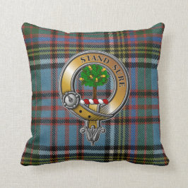 Anderson Tartan & Badge Kussen